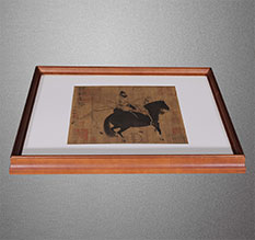 泗阳书画装裱配框服务案例